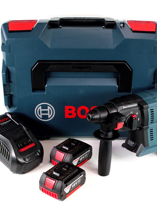 Bosch GBH 18 V-20 Akku Kombihammer 18V 1,7J SDS plus + 2x Akku 3,0Ah + Schnellladegerät + L-BOXX - Toolbrothers