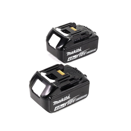 Makita DUC 355 M2 Akku Kettensäge 36 V ( 2x18 V ) Brushless 35 cm + 2x 4,0 Ah Akku - ohne Ladegerät - Toolbrothers