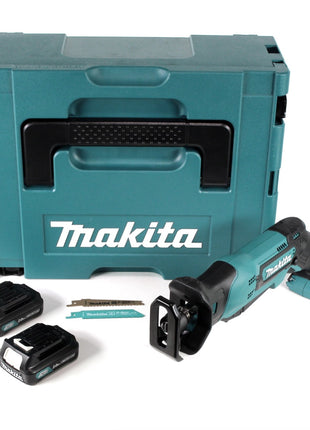 Makita JR 103 DAJ Säbelsäge 10,8 V im MakPac mit 2x 2,0 Ah Akku - ohne Ladegerät - Toolbrothers