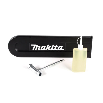 Makita DUC 355 PM2 Akku Kettensäge 36V ( 2x18V ) Brushless 35 cm + 2x 4,0 Ah Akku + Doppelladegerät - Toolbrothers