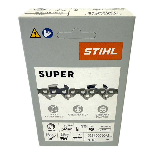 Stihl 3 8 Rapid Super 3 RS3 Saegekette 50 cm 3 8 1 6 mm 72 TG 36260000072  0 - toolbrothers