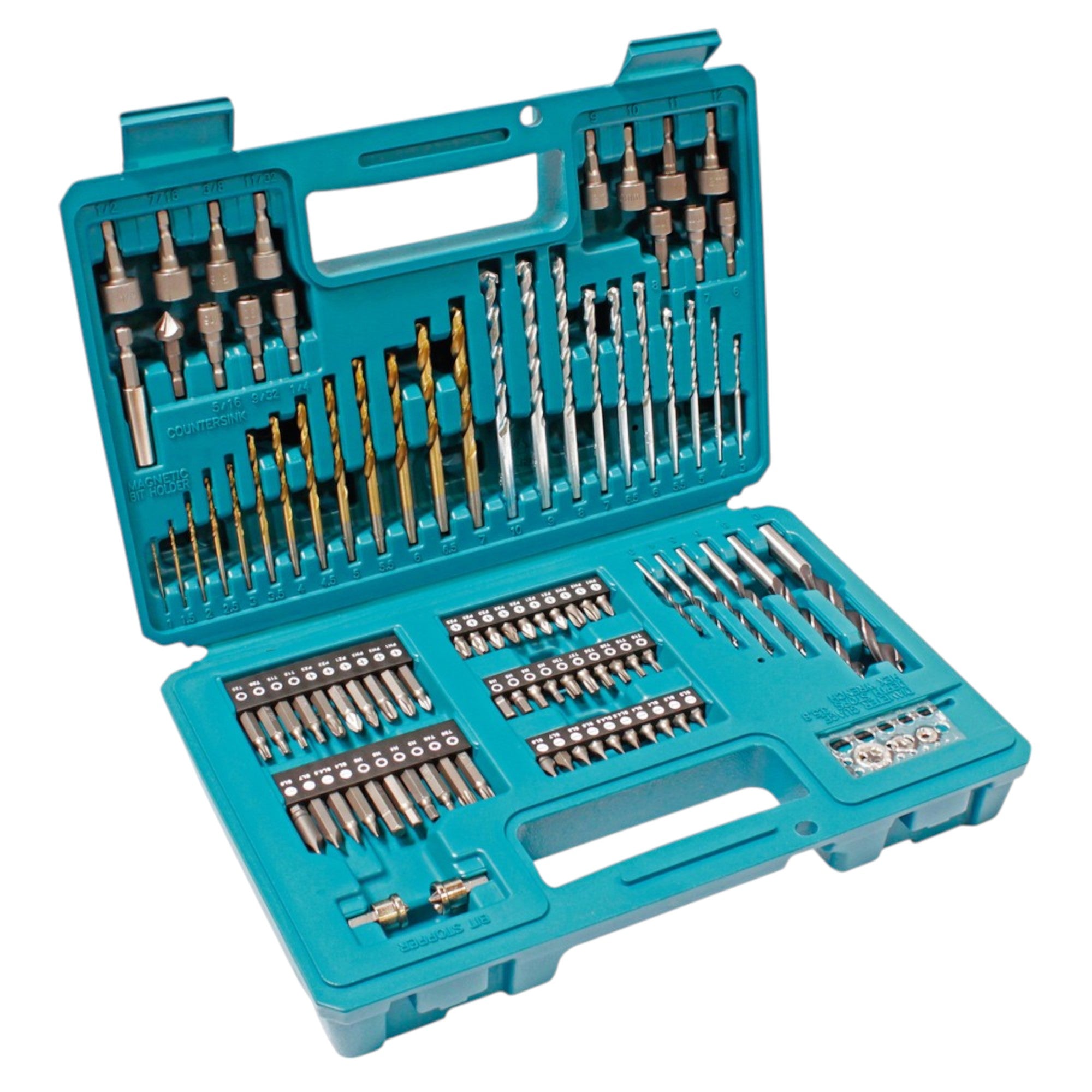 Makita DHP 486 Z Akku Schlagbohrschrauber 18 V 130 Nm Brushless 102 tlg Bit Bohrer Set ohne Akku ohne Ladegeraet 2 - toolbrothers