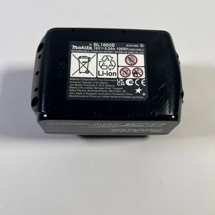 Makita BL 1860 B 18 V 6 0 Ah 6000 mAh Li Ion Akku mit LED Anzeige Leicht Gebraucht 4 - toolbrothers