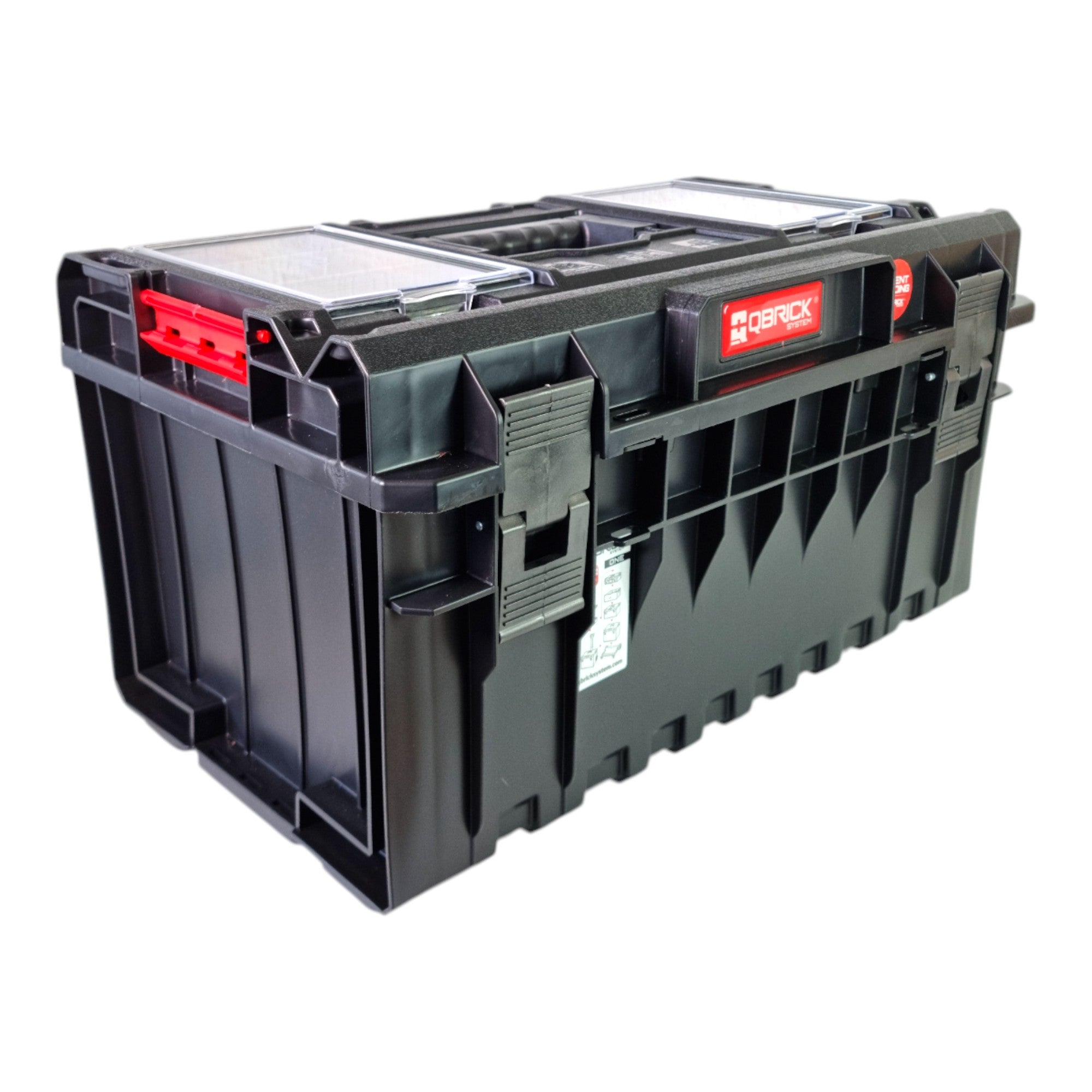 Qbrick System ONE 350 Profi Werkzeugkoffer 585 x 385 x 320 mm 38 l stapelbar IP66 alte Version 3 - toolbrothers