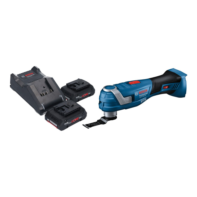 Bosch GOP 18V 34 Professional Akku Multi Cutter 18 V Starlock Plus 2x ProCORE Akku 4 0 Ah Ladegeraet 0 - toolbrothers