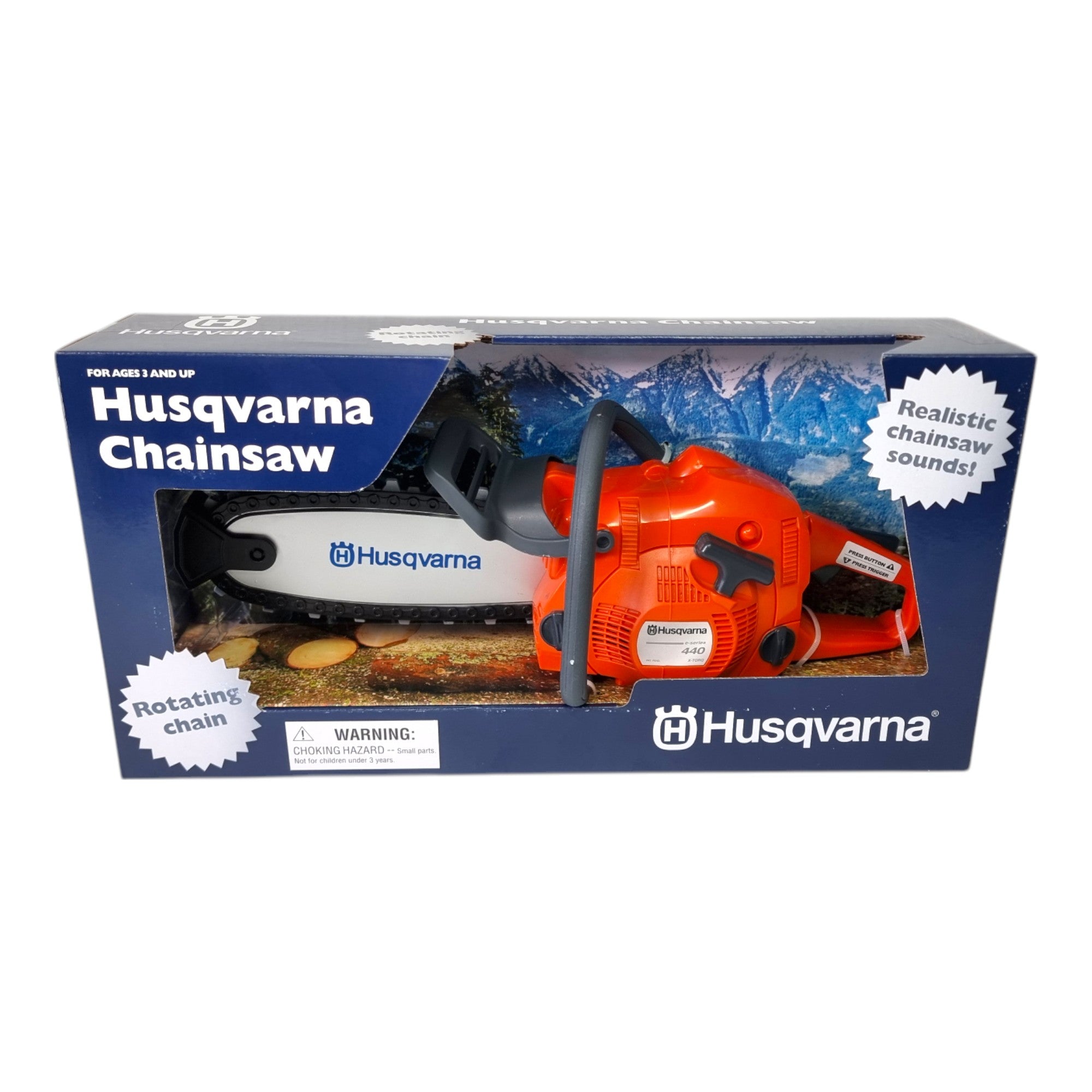Husqvarna 440 e series X TORQ Spielzeug Kettensaege 522771101 fuer Kinder 0 - toolbrothers