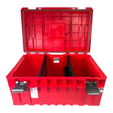 Qbrick System ONE 350 Vario RED ULTRA HD Custom Werkzeugkoffer modularer Organizer 585 x 385 x 320 mm 38 l stapelbar IP66 alte Version 4 - toolbrothers