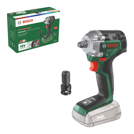 Bosch UniversalImpactDrive 18V 350 Akku Drehschlagschrauber 18 V 0603980304 350 Nm Brushless Solo ohne Akku ohne Ladegeraet 0 - toolbrothers