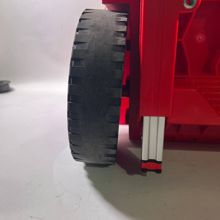 Qbrick System PRO Cart 2 0 Plus Drawer 3 Red Ultra HD Custom mobile Box auf Raedern 520 x 415 x 660 mm 12 l 2x 4 5 l abnehmbarer Doppelteleskopgriff Beschaedigt 4 - toolbrothers