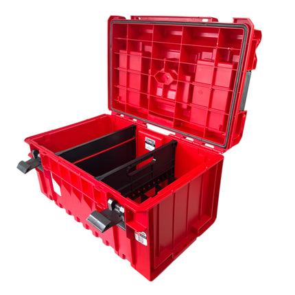 Qbrick System ONE 350 Profi RED ULTRA HD Custom Werkzeugkoffer modularer Organizer 585 x 385 x 320 mm 38 l stapelbar IP66 alte Version 3 - toolbrothers