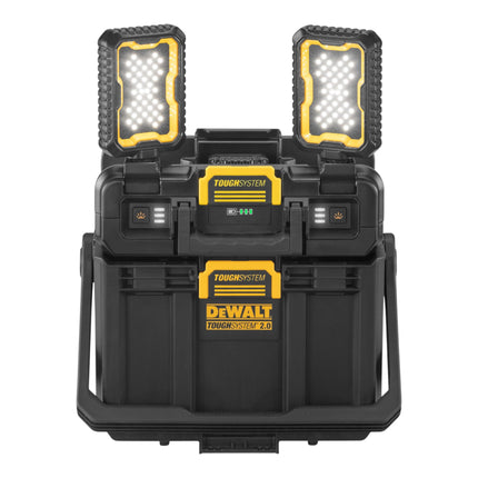 DeWalt DWST08061 1 Werkzeugbox mit integrierten Leuchten 395 x 352 x 255 mm ToughSystem 2 0 ohne Akku ohne Ladegeraet 1 - toolbrothers
