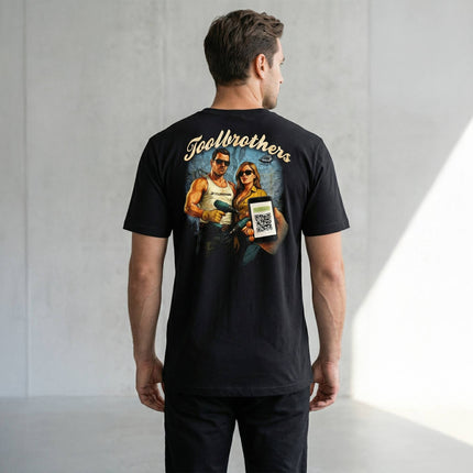 Toolbrothers Fan Shirt Simple Black Groesse S 2 - toolbrothers
