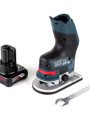 Bosch GKF 12V-8 Akku Kantenfräse 12V + 1x Akku 6,0Ah - ohne Ladegerät - Toolbrothers