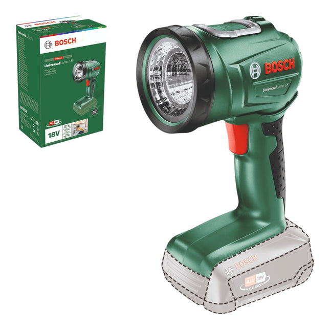 Bosch UniversalLamp 18 Akku Lampe 18 V 100 lm Solo 06039A1100 ohne Akku ohne Ladegeraet 0 - toolbrothers