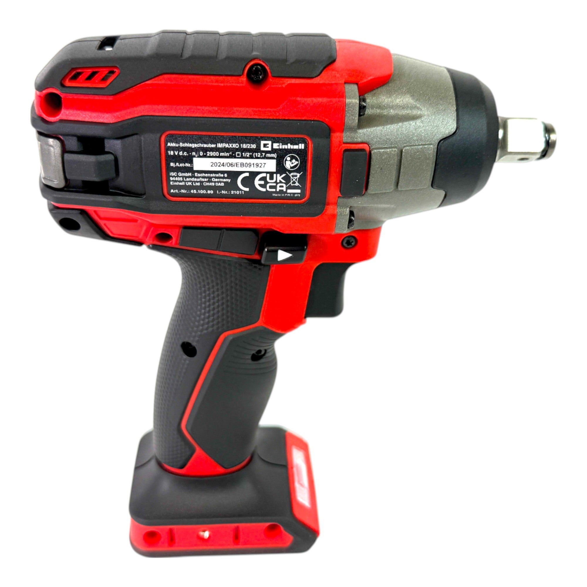 Einhell Impaxxo 18 230 Akku Schlagschrauber 18 V 230 Nm Brushless 4510080 Solo ohne Akku ohne Ladegeraet 3 - toolbrothers