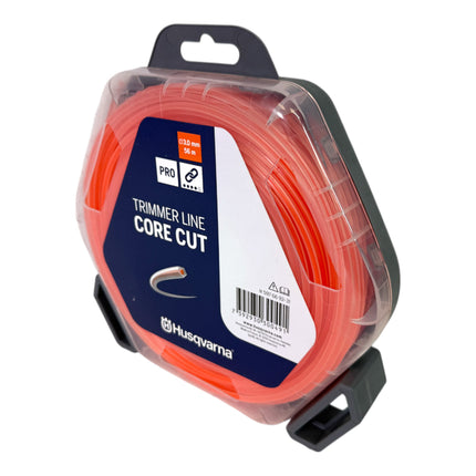 Husqvarna Core Cut Trimmerfaden 3 0 mm x 56 m Laenge Orange 597669231  1 - toolbrothers