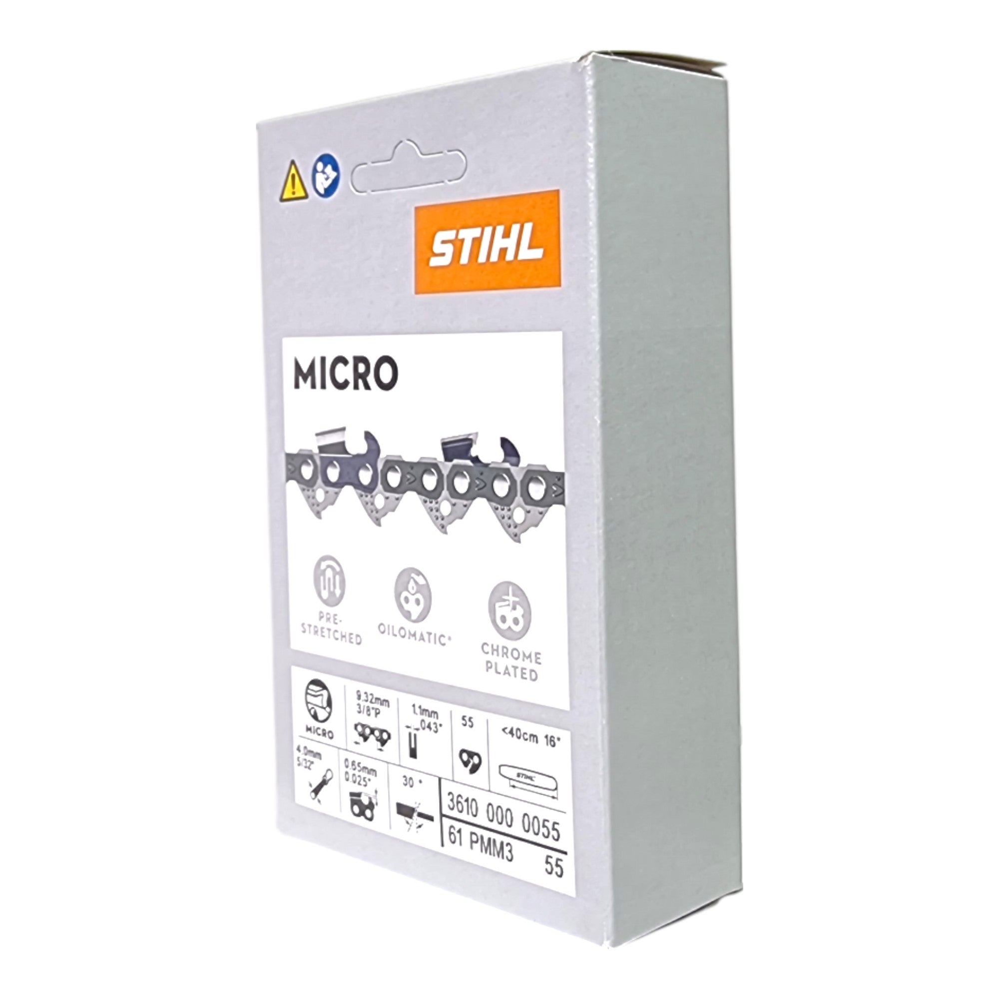 STIHL Picco Micro Mini 3 Saegekette 40 cm 3 8 P 1 1 mm 55 TG 5 Stk 5x 36100000055  2 - toolbrothers