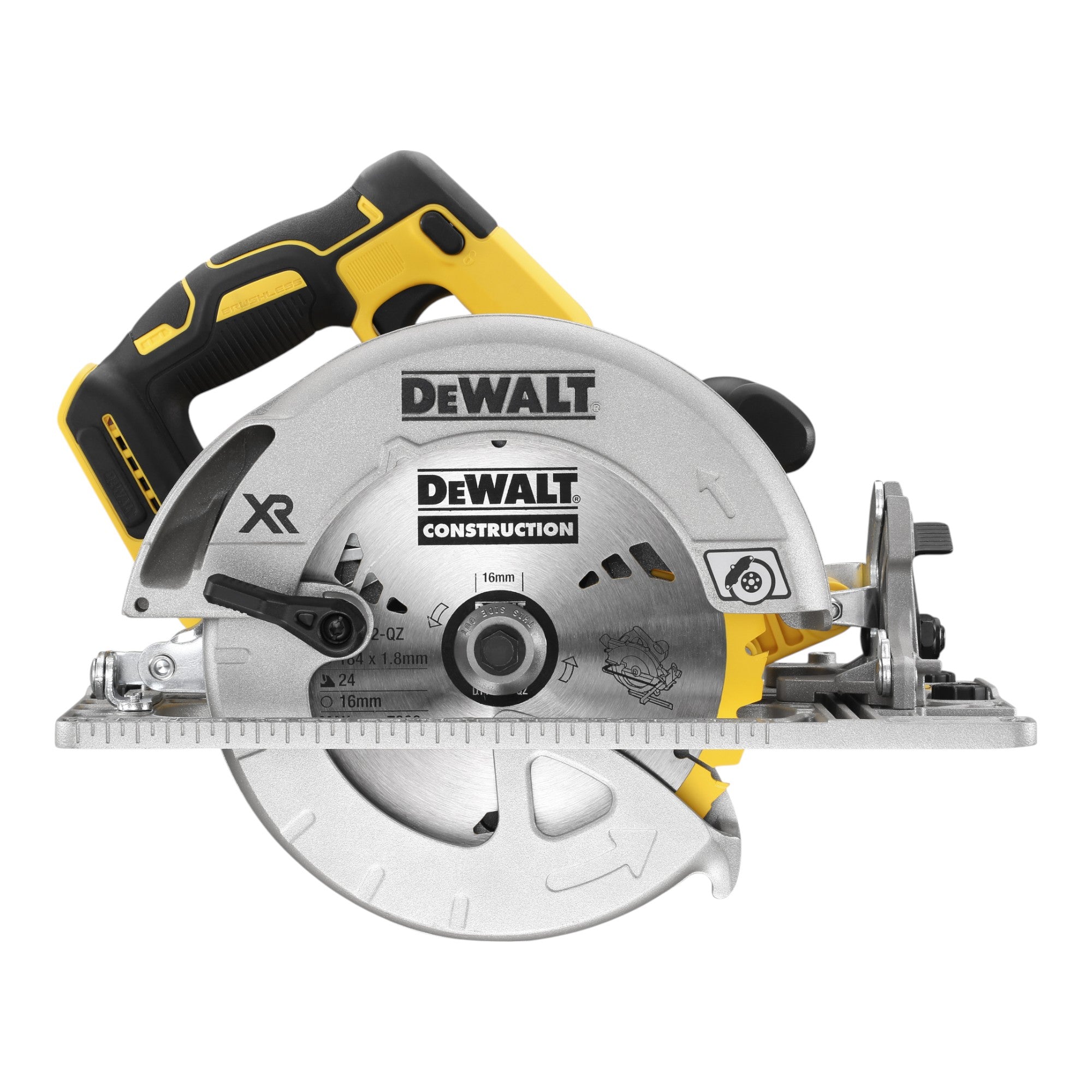 DeWalt DCS 572 M2 Akku Handkreissaege 18 V 184 mm Brushless 2x Akku 4 0 Ah Ladegeraet 3 - toolbrothers