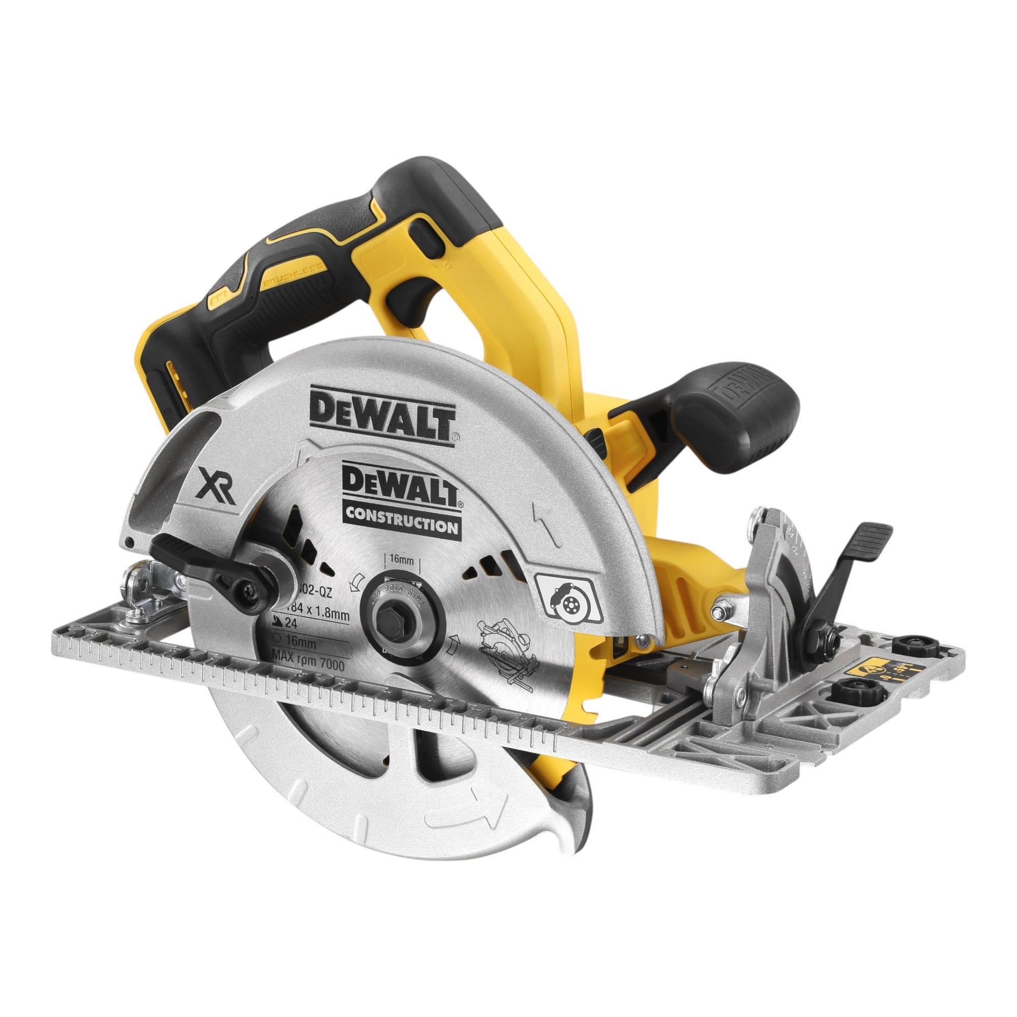 DeWalt DCS 572 P1 Akku Handkreissaege 18 V 184 mm Brushless 1x Akku 5 0 Ah Ladegeraet 1 - toolbrothers