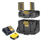DeWalt DWST08061 1 Werkzeugbox mit integrierten Leuchten 395 x 352 x 255 mm ToughSystem 2 0 1x Akku 5 0 Ah Ladegeraet 0 - toolbrothers