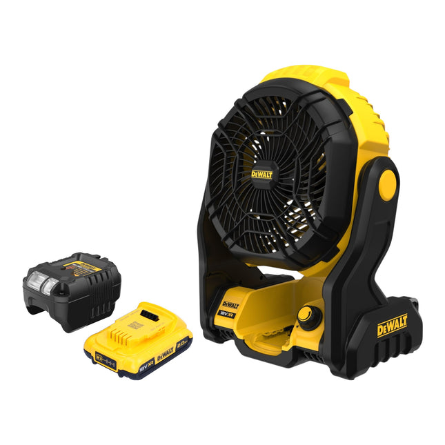 DeWalt DCE 512 D1 Akku Ventilator 18 V 1x Akku 2 0 Ah Ladegeraet 0 - toolbrothers
