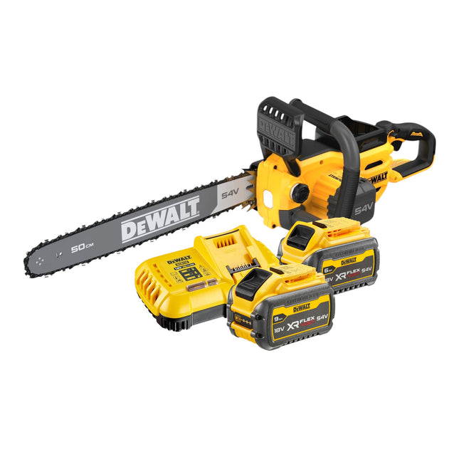 DeWalt DCMCS 575 X2 Akku Kettensaege 54 V FlexVolt 50 cm Brushless 2x Akku 9 0 Ah Ladegeraet 0 - toolbrothers