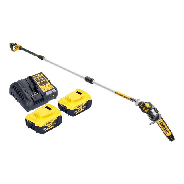 DeWalt DCMPS 567 P2 Akku Hochentaster 18 V Brushless 2x Akku 5 0 Ah Ladegeraet 0 - toolbrothers