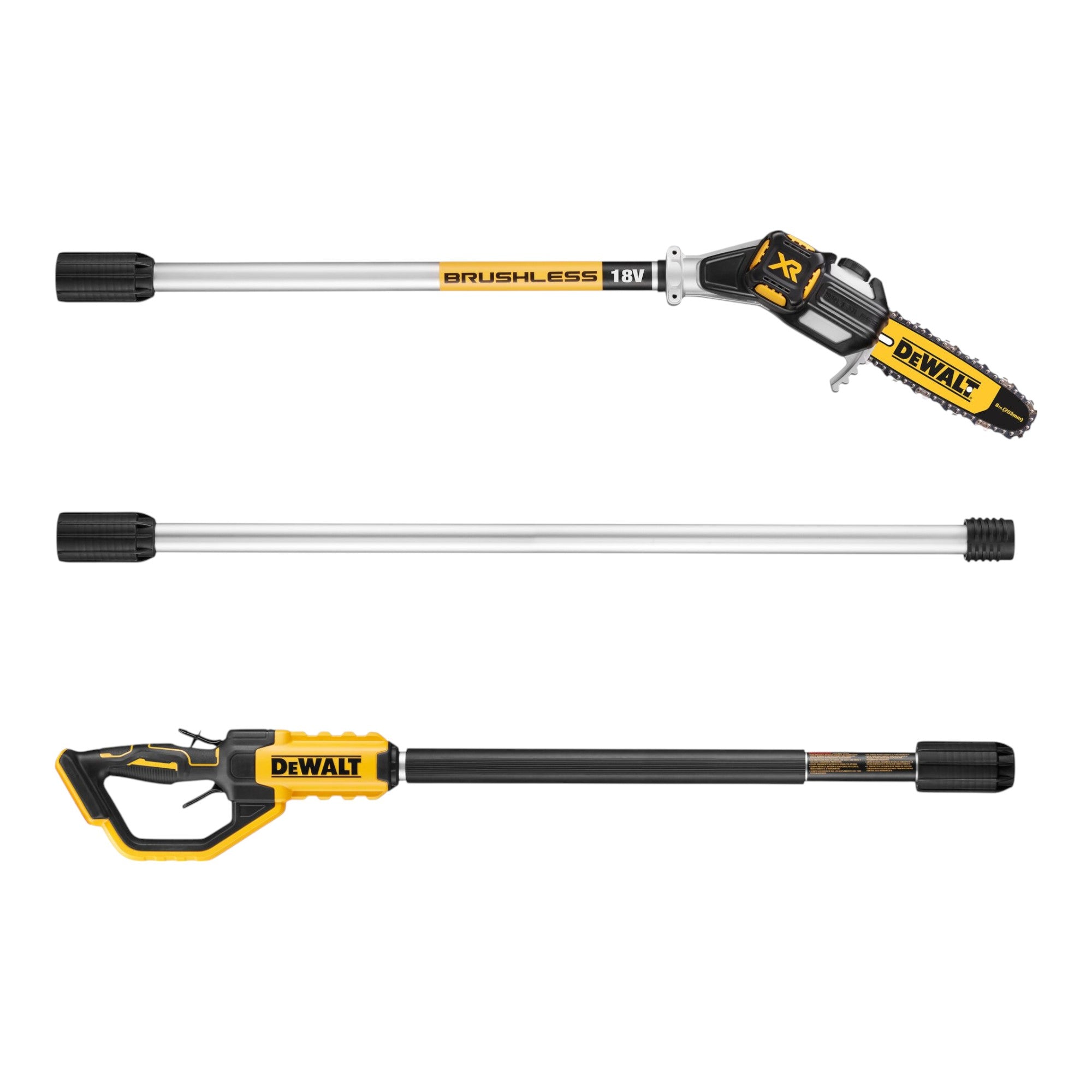 DeWalt DCMPS 567 H2 Akku Hochentaster 18 V Brushless 2x Powerstack Akku 5 0 Ah Ladegeraet 4 - toolbrothers