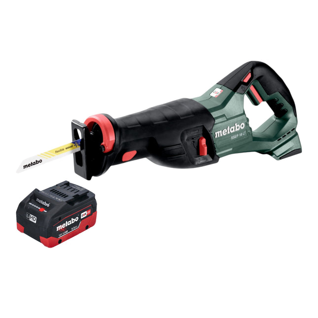 Metabo SSEP 18 LT Akku Saebelsaege 18 V 32 mm 1x LiHD Akku 5 5 Ah ohne Ladegeraet 0 - toolbrothers