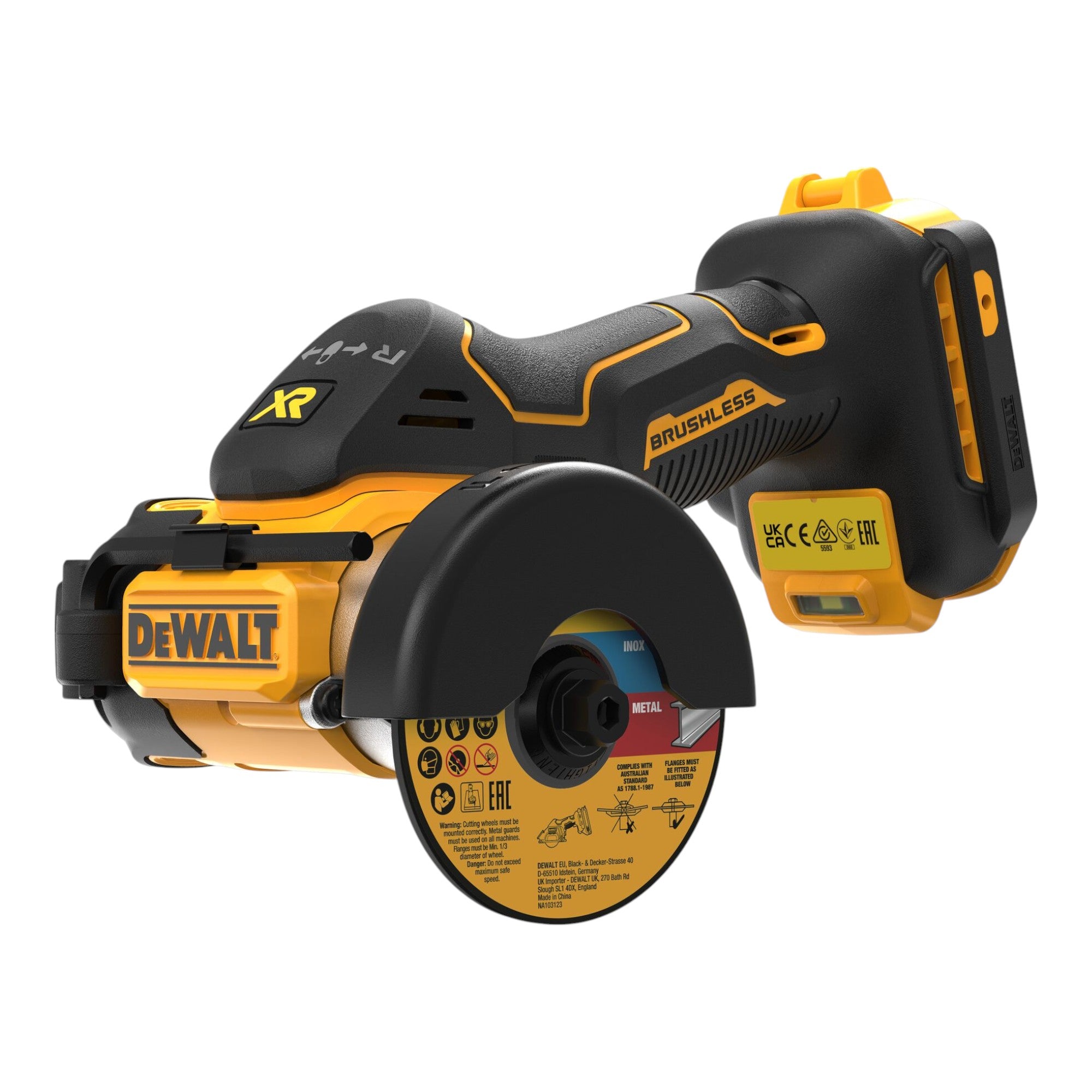 DeWalt DCS 438 N Akku Multimaterialschneider 18 V 76 mm Brushless 1x Akku 4 0 Ah ohne Ladegeraet 4 - toolbrothers