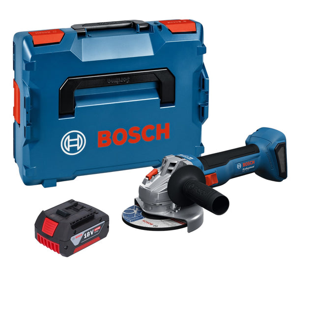 Bosch GWS 18V 8 Professional Akku Winkelschleifer 18 V 125 mm Brushless 1x Akku 4 0 Ah L Boxx ohne Ladegeraet 0 - toolbrothers