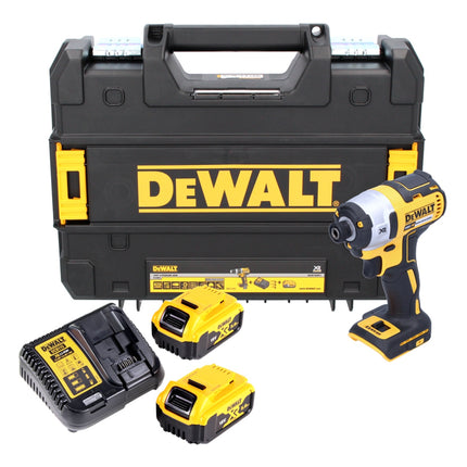 DeWalt DCF 887 P2T Akku Schlagschrauber 18 V 205 Nm 1 4 Brushless 2x Akku 5 0 Ah Ladegeraet TSTAK 1 - toolbrothers