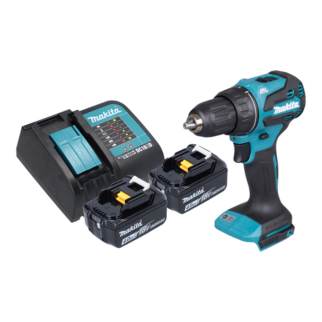 Makita DDF 490 SM Akku Bohrschrauber 18 V 65 Nm 1 2 Brushless 2x Akku 4 0 Ah Ladegeraet 0 - toolbrothers