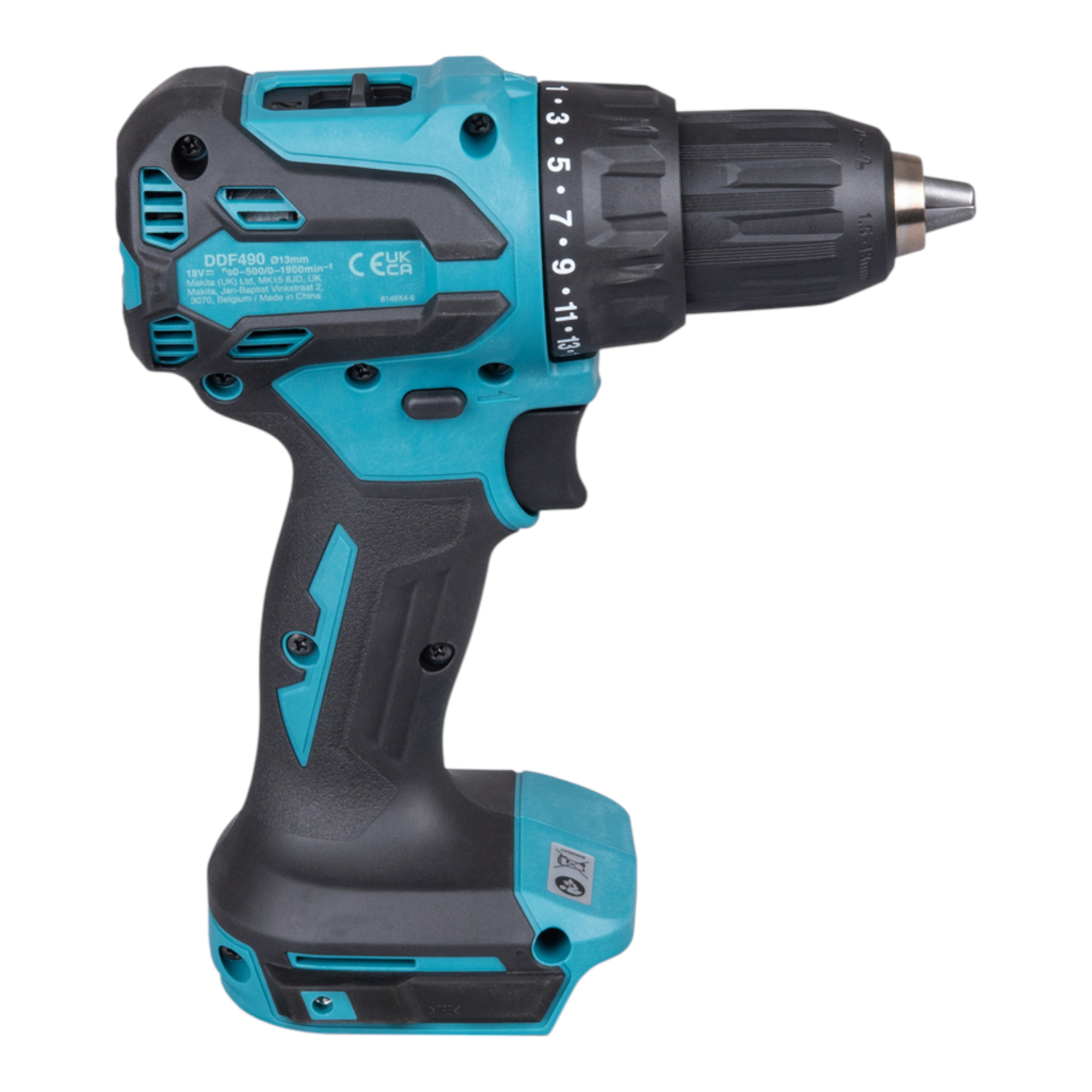Makita DDF 490 RF1 Akku Bohrschrauber 18 V 65 Nm 1 2 Brushless 1x Akku 3 0 Ah Ladegeraet 4 - toolbrothers