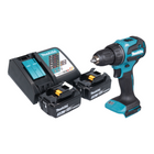Makita DDF 490 RF Akku Bohrschrauber 18 V 65 Nm 1 2 Brushless 2x Akku 3 0 Ah Ladegeraet 0 - toolbrothers