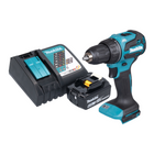Makita DDF 490 RG1 Akku Bohrschrauber 18 V 65 Nm 1 2 Brushless 1x Akku 6 0 Ah Ladegeraet 0 - toolbrothers