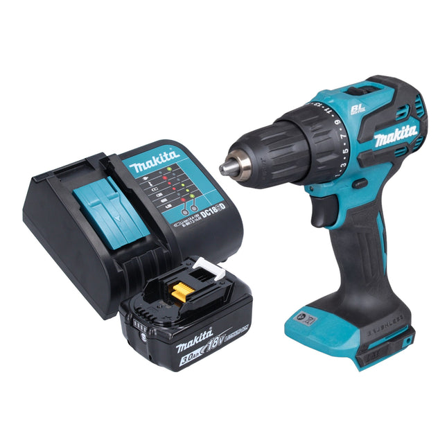 Makita DHP 490 SF1 Akku Schlagbohrschrauber 18 V 65 Nm Brushless 1x Akku 3 0 Ah Ladegeraet 0 - toolbrothers