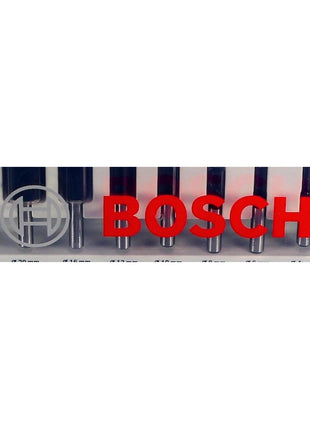 Bosch Mixed Fräser Set 8 mm 30 tlg. + Koffer ( 2607017475 ) für Oberfräsen mit Rundschaft - Toolbrothers