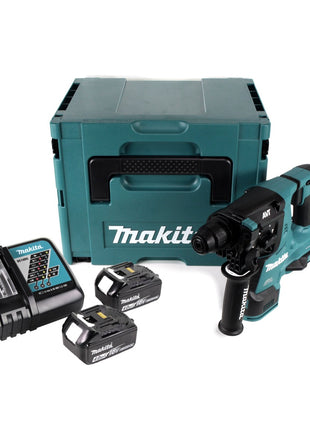 Makita DHR 280 RMJ Akku Bohrhammer Brushless SDS-PLUS im Makpac + 2x 18 V- 4 Ah / 4000 mAh Akku und Ladegerät - Toolbrothers