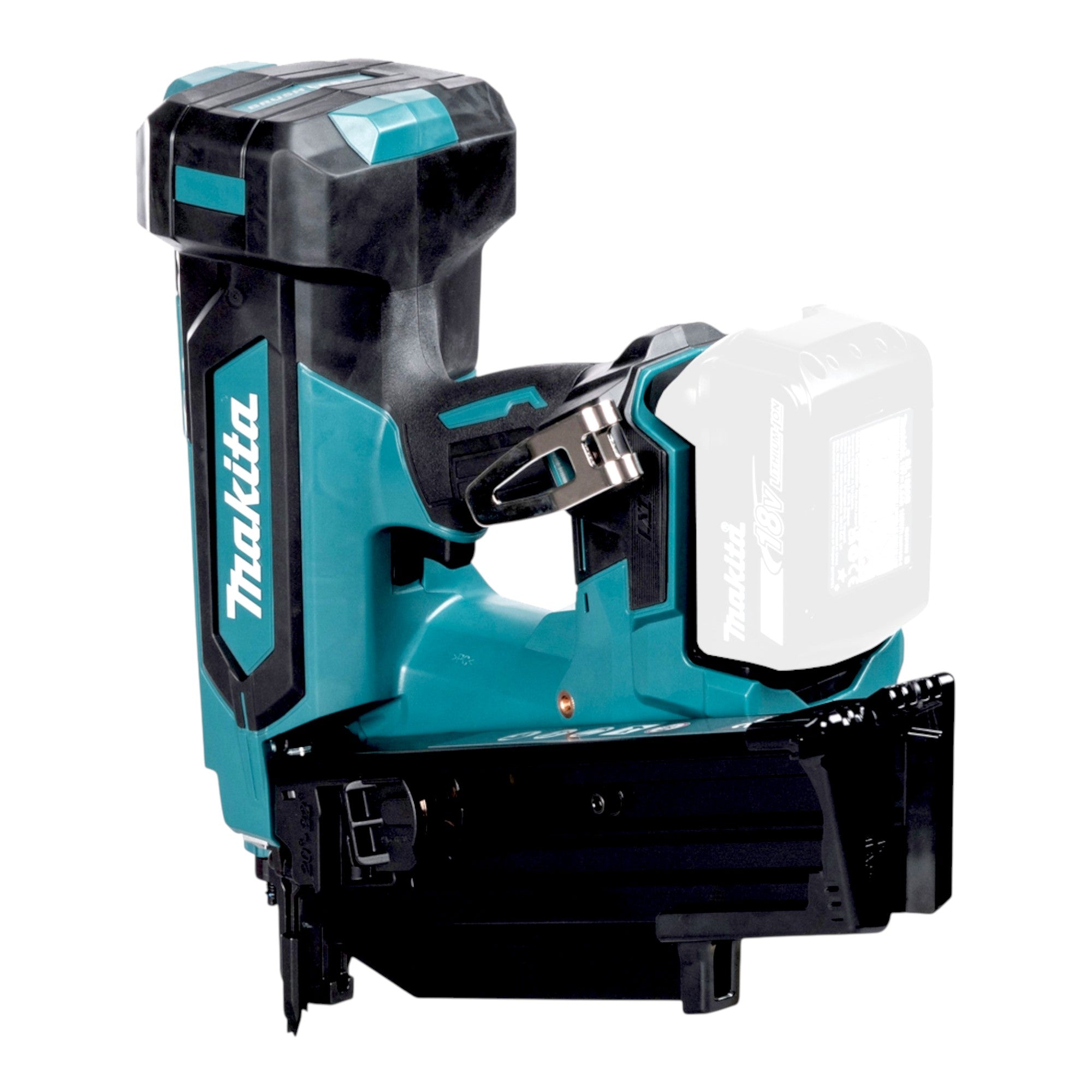 Makita DBN 901 G1K Akku Nagler 18 V 50 90 mm Brushless 1x Akku 6 0 Ah Koffer ohne Ladegeraet 4 - toolbrothers