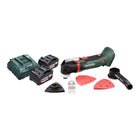 Metabo MT 18 LTX Akku Multitool 18 V OIS Starlock 2x Akku 4 0 Ah Ladegeraet 0 - toolbrothers