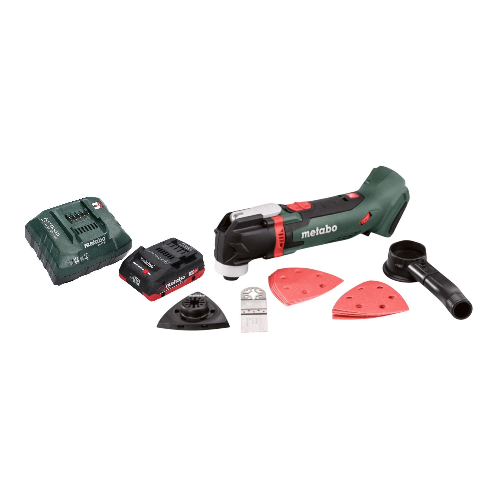Metabo MT 18 LTX Akku Multitool 18 V OIS Starlock 1x LiHD Akku 4 0 Ah Ladegeraet 0 - toolbrothers