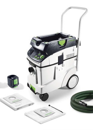 Festool CTM 48 E AC CLEANTEC Absaugmobil 48l Staubkl. M ( 574991 ) + Bluetooth-Set - Toolbrothers