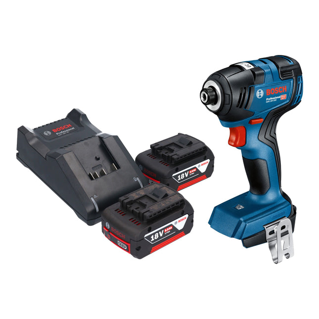 Bosch GDR 18V 200 Professional Akku Drehschlagschrauber 18 V 200 Nm Brushless 2x Akku 5 0 Ah Ladegeraet 0 - toolbrothers