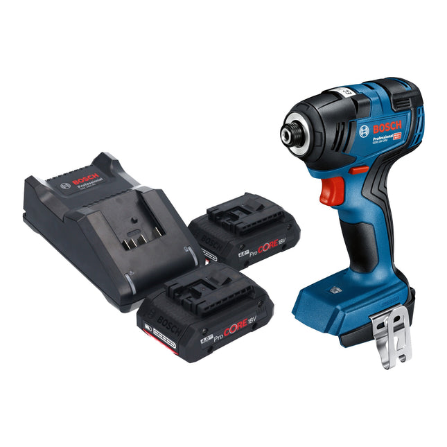 Bosch GDR 18V 200 Professional Akku Drehschlagschrauber 18 V 200 Nm Brushless 2x ProCORE Akku 4 0 Ah Ladegeraet 0 - toolbrothers