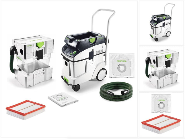 Festool CTL 48 E CLEANTEC Absaugmobil 48l Staubkl. L ( 574975 ) + Filter + Vorabscheider - Toolbrothers
