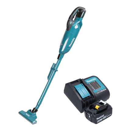 Makita DCL 283 FST1 Akku Staubsauger 18 V 0 73 l Brushless 1x Akku 5 0 Ah Ladegeraet 0 - toolbrothers