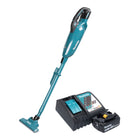 Makita DCL 283 FRT1 Akku Staubsauger 18 V 0 73 l Brushless 1x Akku 5 0 Ah Ladegeraet 0 - toolbrothers