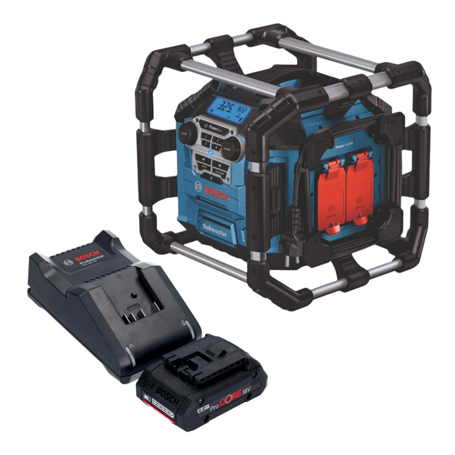 Bosch GPB 18V 5 C Professional Akku Radio 18 V Bluetooth 1x ProCORE Akku 4 0 Ah Ladegeraet 0 - toolbrothers