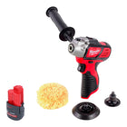 Milwaukee M12 BPS 251 Akku Polierer 12 V 1x Akku 2 5 Ah ohne Ladegeraet 0 - toolbrothers